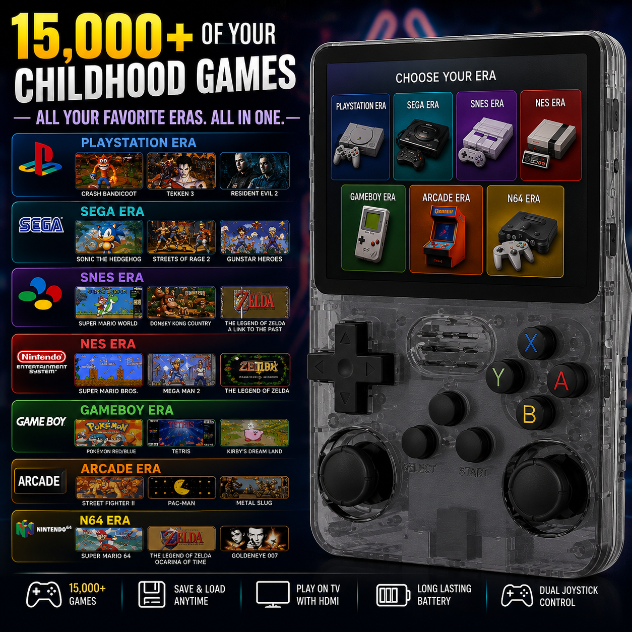 Retro Titan™ Gaming System
