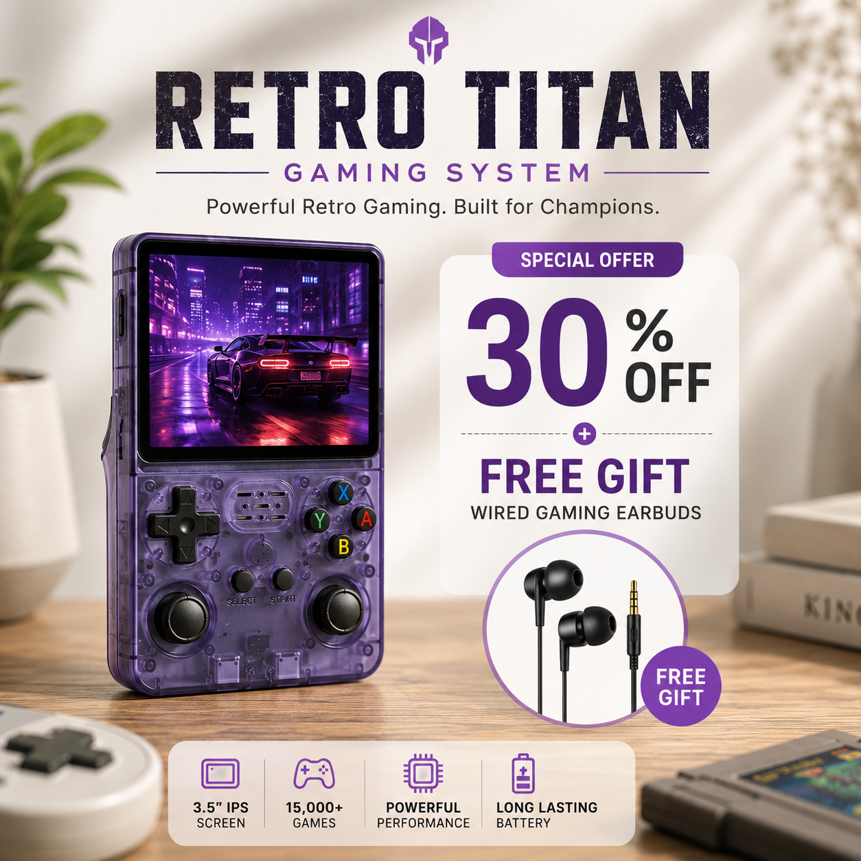Retro Titan™ Gaming System