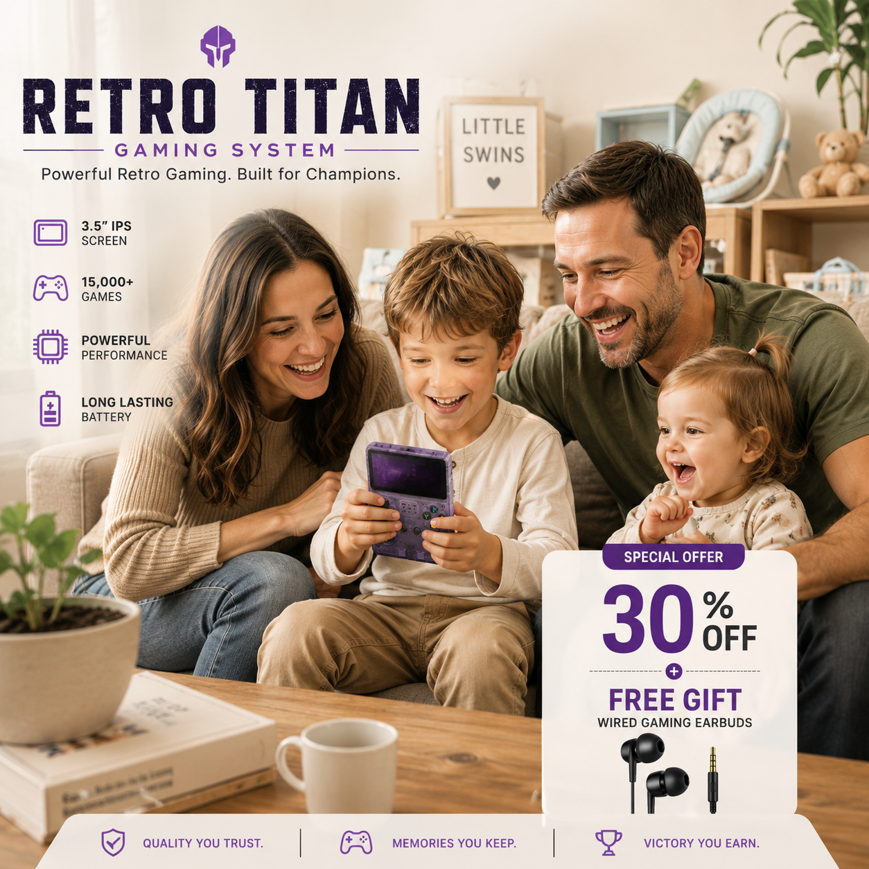 Retro Titan™ Gaming System