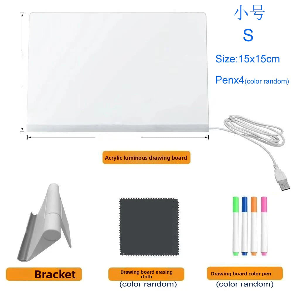 Luminous board for kids