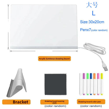 Luminous board for kids